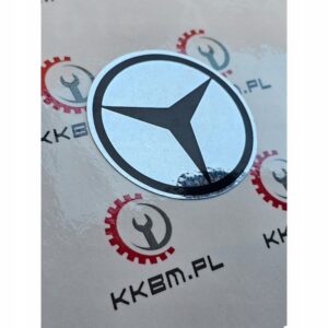 NAKLEJKA MERCEDES EMBLEMAT 76MM - obrazek 2