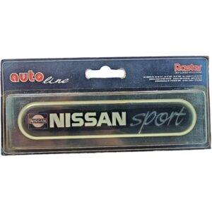NISSAN SPORT NAKLEJKA WYPUKŁA RETRO 158x29MM