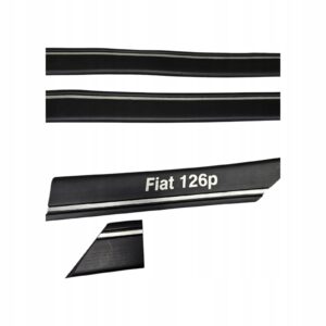 Fiat 126p listwy ozdobne, komplet Tuning 90's - obrazek 2