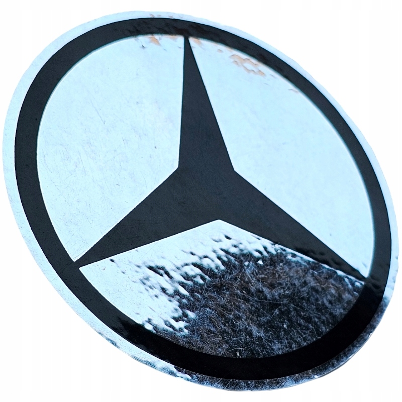15726147497_0 NAKLEJKA MERCEDES EMBLEMAT 76MM