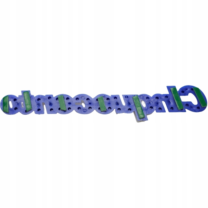 Emblemat napis Cinquecento Fiat chrom OE 52052874