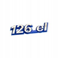 Emblemat tylny Fiat 126p EL 126el