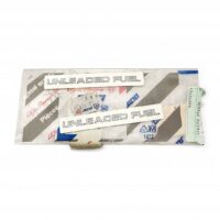 Naklejka Unleaded Fuel Fiat 126p EL ELX