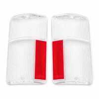 Klosze lamp tylnych białe Fiat 126p EL ELX lewy + prawy komplet